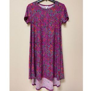 ⚡️FLASH SALE⚡️ LuLaRoe Carly Pink Teal Paisley XS